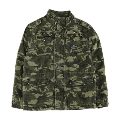 Green Camo Lightweight Coat