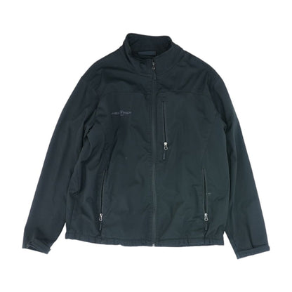 Black Solid Lightweight Jacket