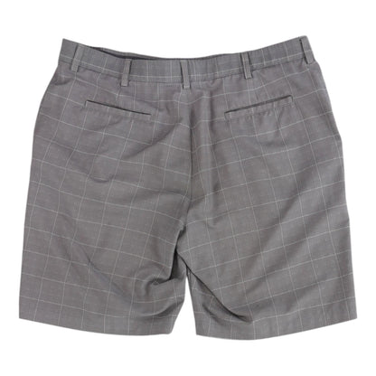 Gray Plaid Shorts