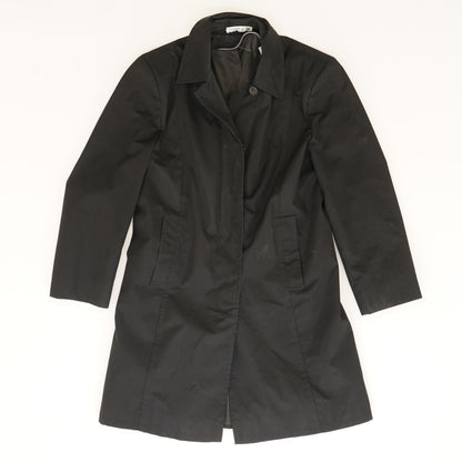 Black Topcoat Coat