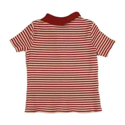 Red Striped Polo