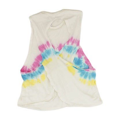 White Tie Dye Tank