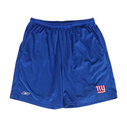 Blue Solid Active Shorts