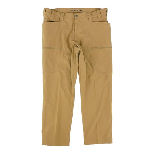 Brown Solid Chino Pants