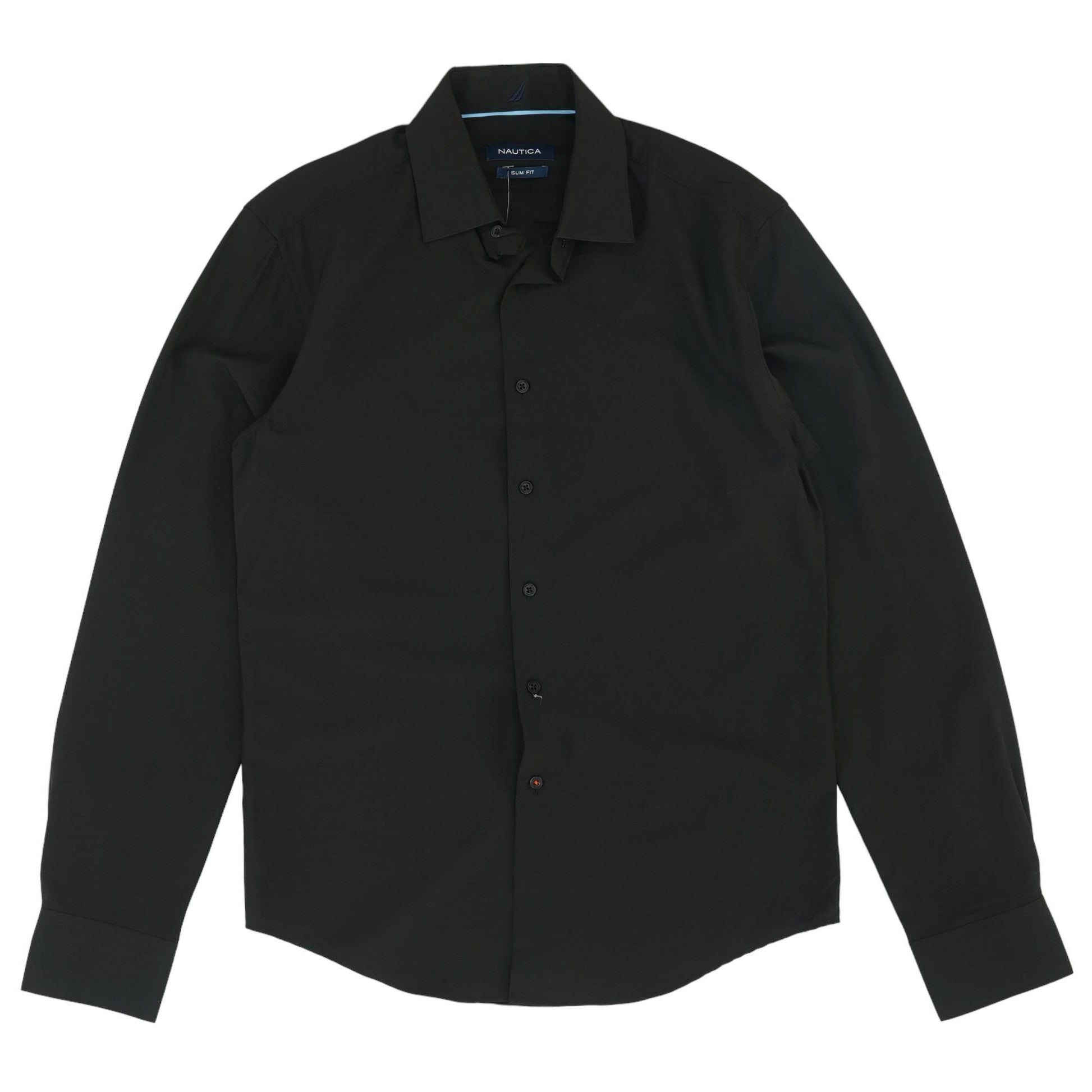 Black Solid Long Sleeve Button Down – Unclaimed Baggage