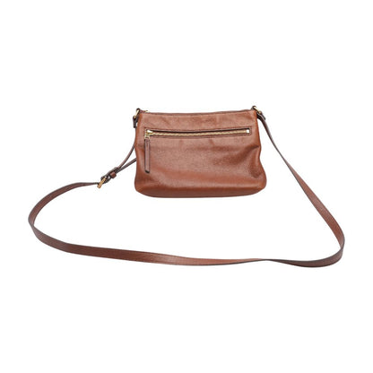 Brown Leather Crossbody Bag