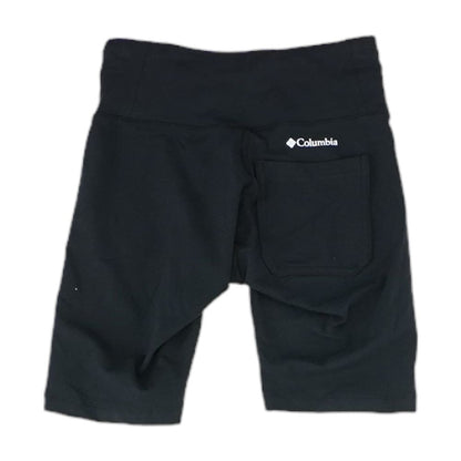 Black Solid Active Shorts