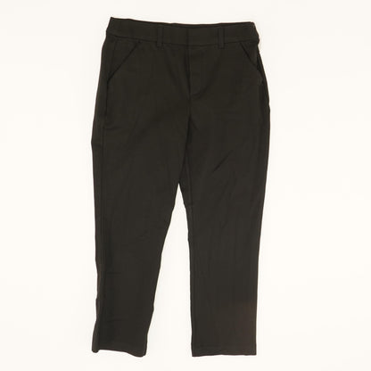 Black Solid Dress Pants