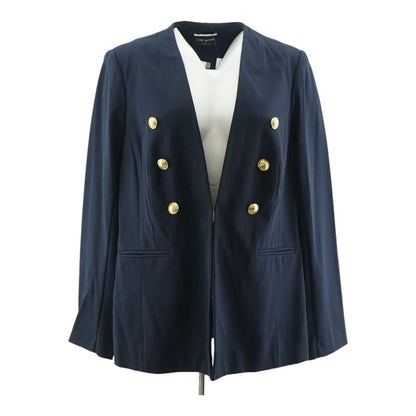 Navy Solid Blazer