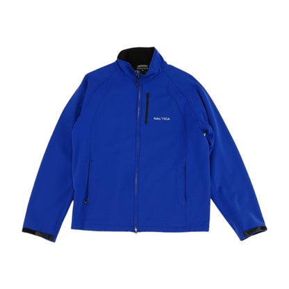 Blue Solid Lightweight Jacket