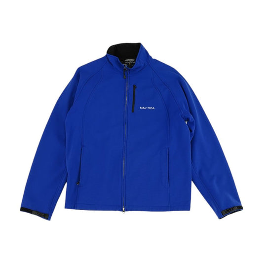 Blue Solid Lightweight Jacket