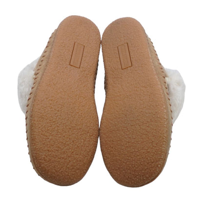 Beige Slipper Flats