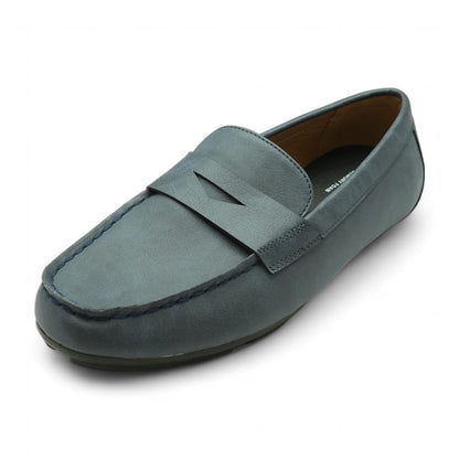 Navy Loafer Shoes