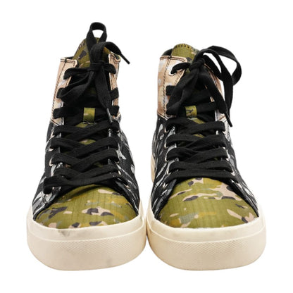 Green Camo High Top Sneaker