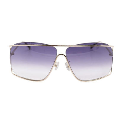 Gold MM Line 1 Square Sunglasses