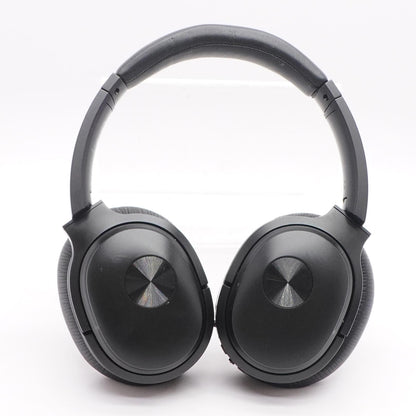 Black SE7 Dual Feedback Active Noise Cancelling Bluetooth Headphones