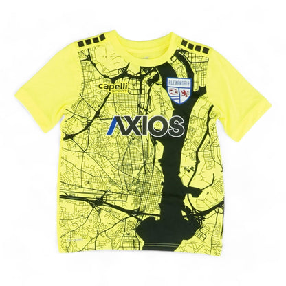 Neon Yellow Graphic Top