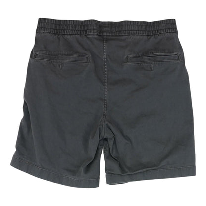 Charcoal Solid Khaki Shorts