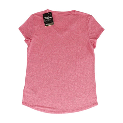 Pink Solid Active T-Shirt