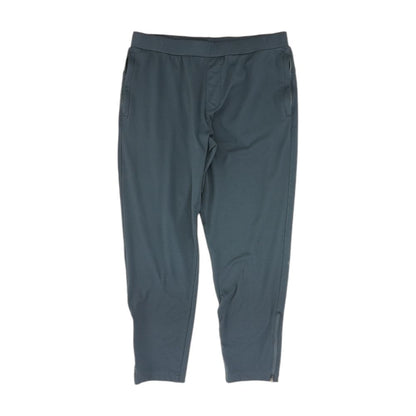 Teal Solid Active Pants