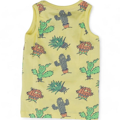 Yellow Graphic Tank