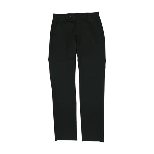 Black Solid Dress Pants