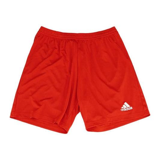 Red Solid Active Shorts