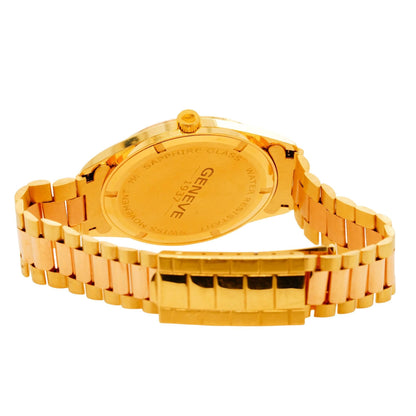 Women's 18K Gold Two Tone Oyster Style Watch