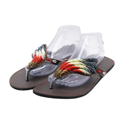 Brown Flip Flop Sandals