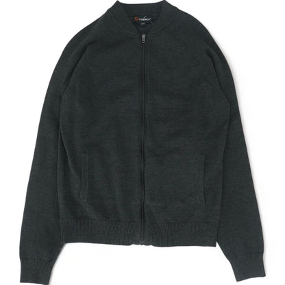 Charcoal Solid Lightweight Jacket