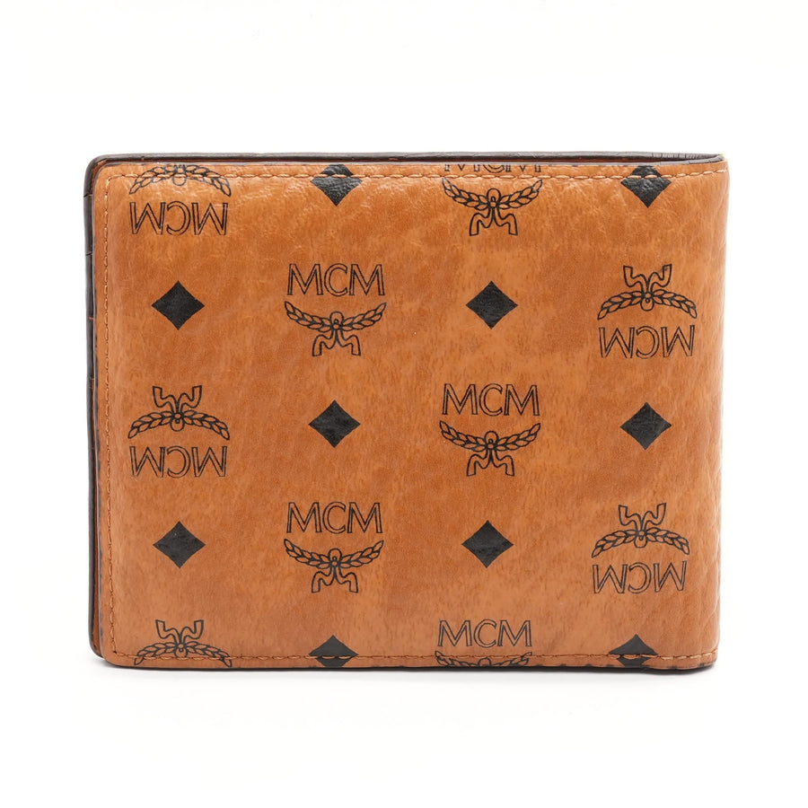 MCM Visetos Original Coated Canvas Bifold Wallet