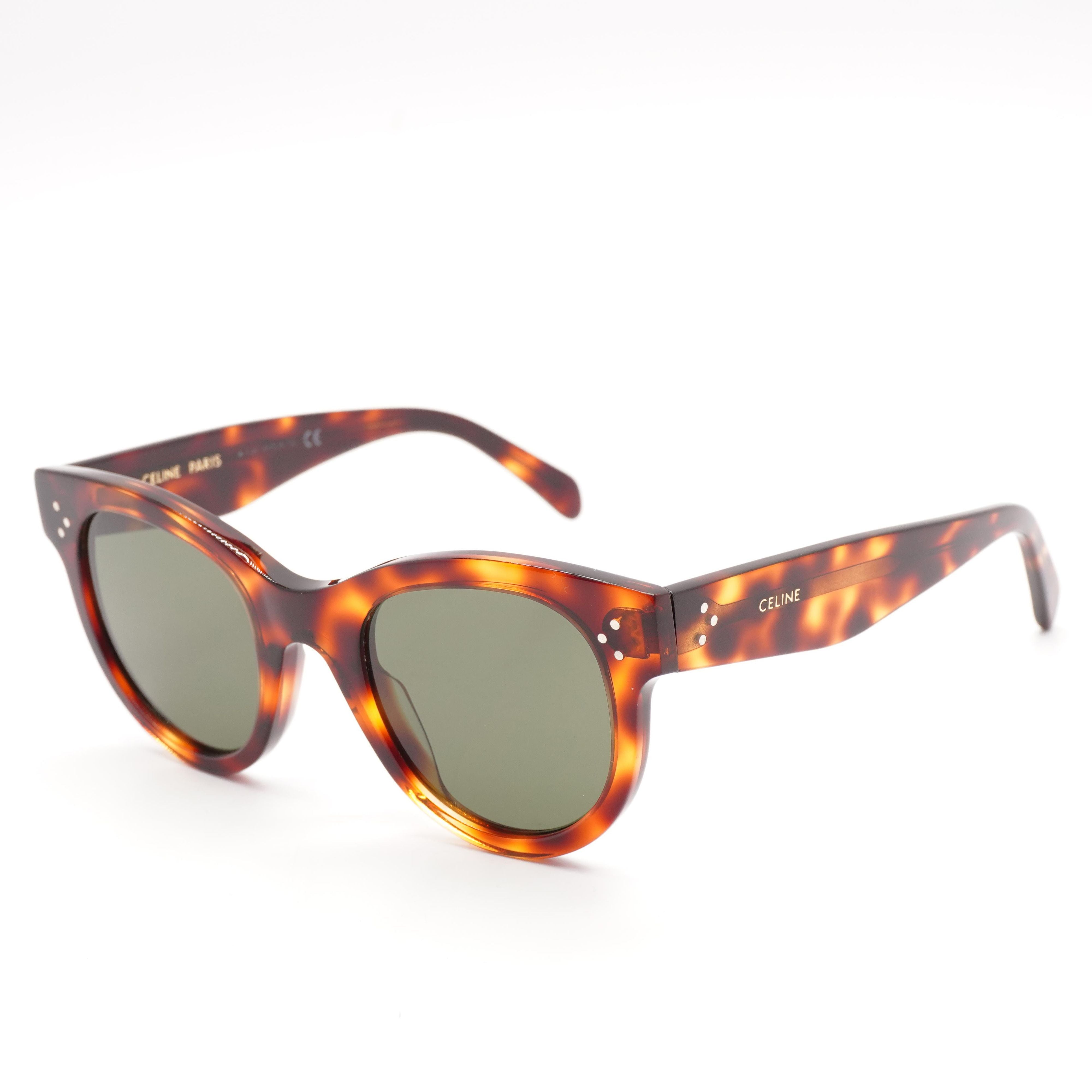 Celine tortoise cat eye hot sale sunglasses