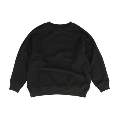 Black Solid Sweatshirt