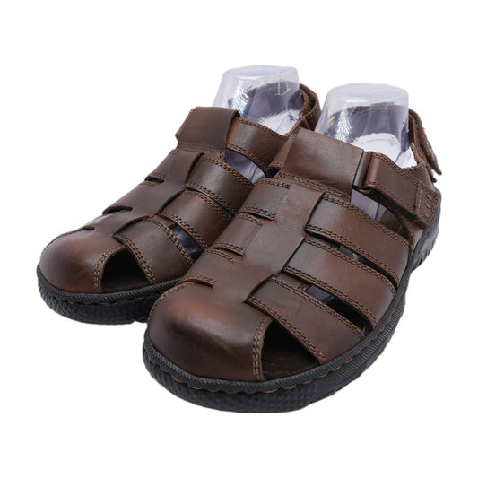 Brown Textile Outdoor Sandal