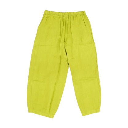 Green Solid Pants