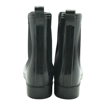 Black Rain Boots