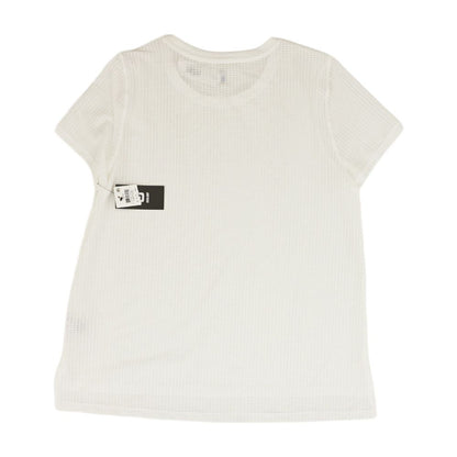 White Solid Active T-Shirt