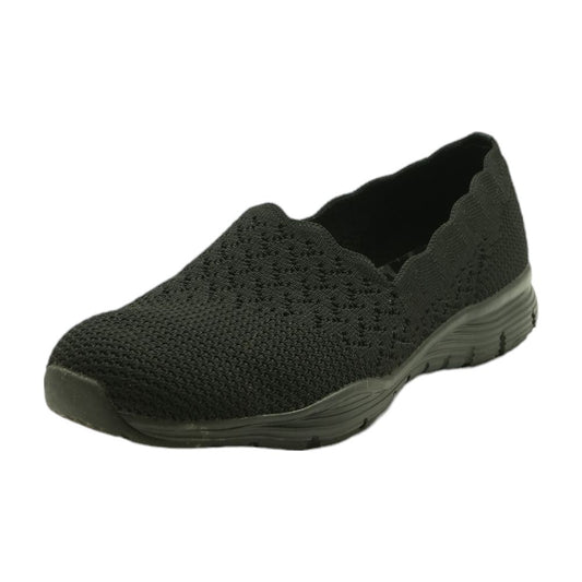 Seager Black Slip On Athletic Shoes