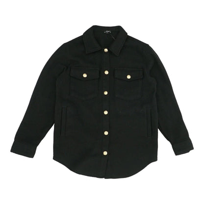 Black Solid Lightweight Jacket