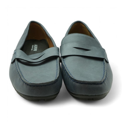 Navy Loafer Shoes