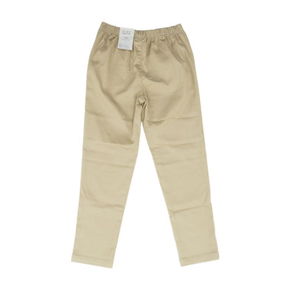 Khaki Solid Chino Pants