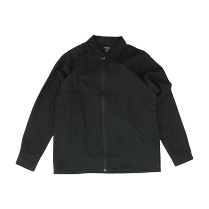 Black Solid Lightweight Jacket