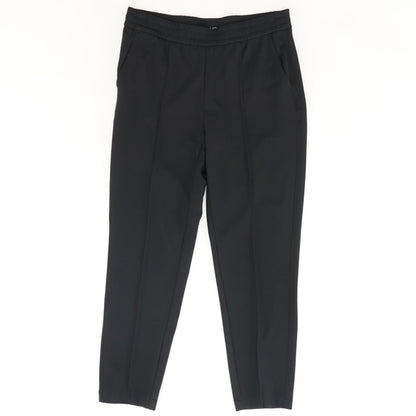 Black Solid Dress Pants