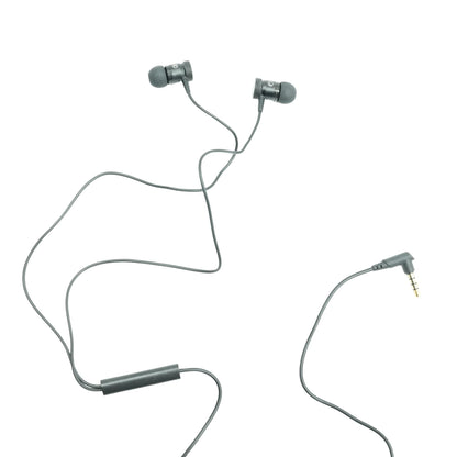 Black Fusion Wired Earbuds