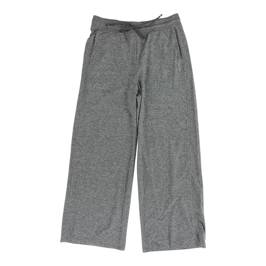 Gray Solid Active Pants