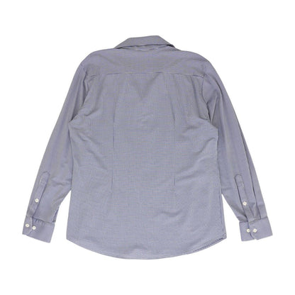 Blue Check Long Sleeve Button Down