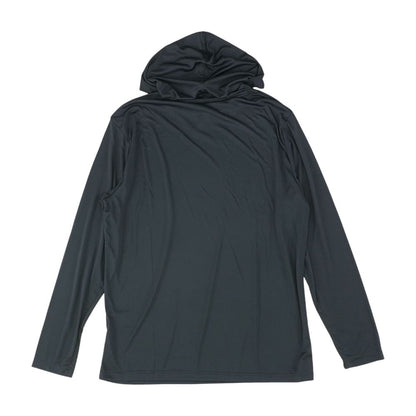 Black Solid Active Pullover