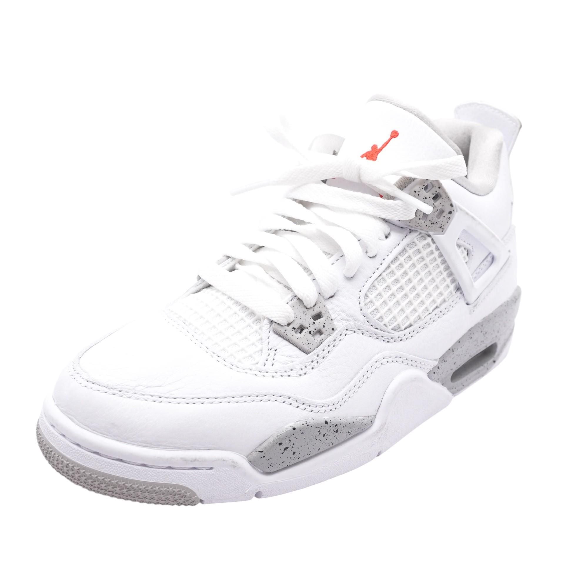 Air Jordan 4 deals Retro GS (*White Oreo*)