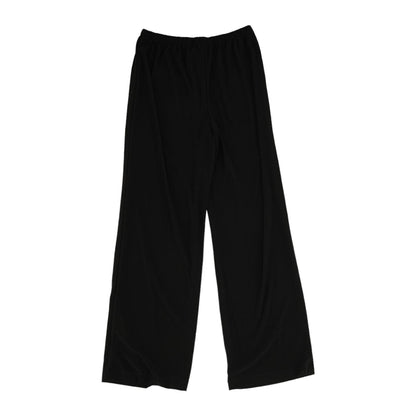 Black Solid Dress Pants