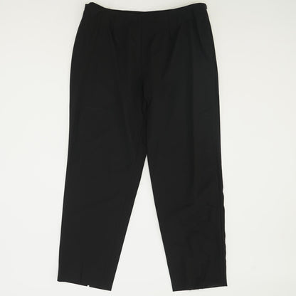 Black Solid Dress Pants